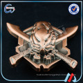 sedex 4p copper skull belt buckle